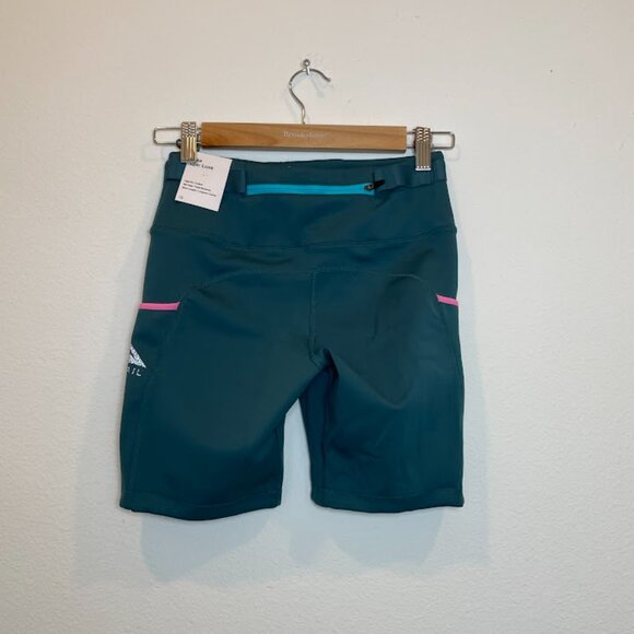 Nike Epic Luxe Dark Teal Green/Pink Glow/Turquoise Blue CZ9590-393 Size S - Picture 2 of 2